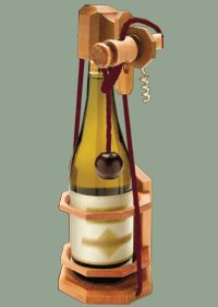 Don't Break The Bottle Corkscrew Puzzle